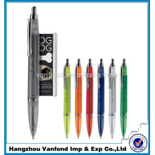 cheapest metal clip promotional banner pens with small MOQ